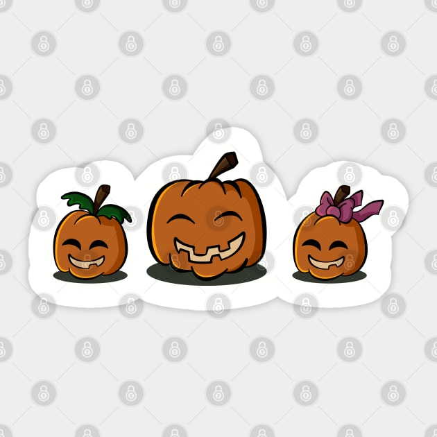 Happy Pumpkins Sticker by AtelierRillian